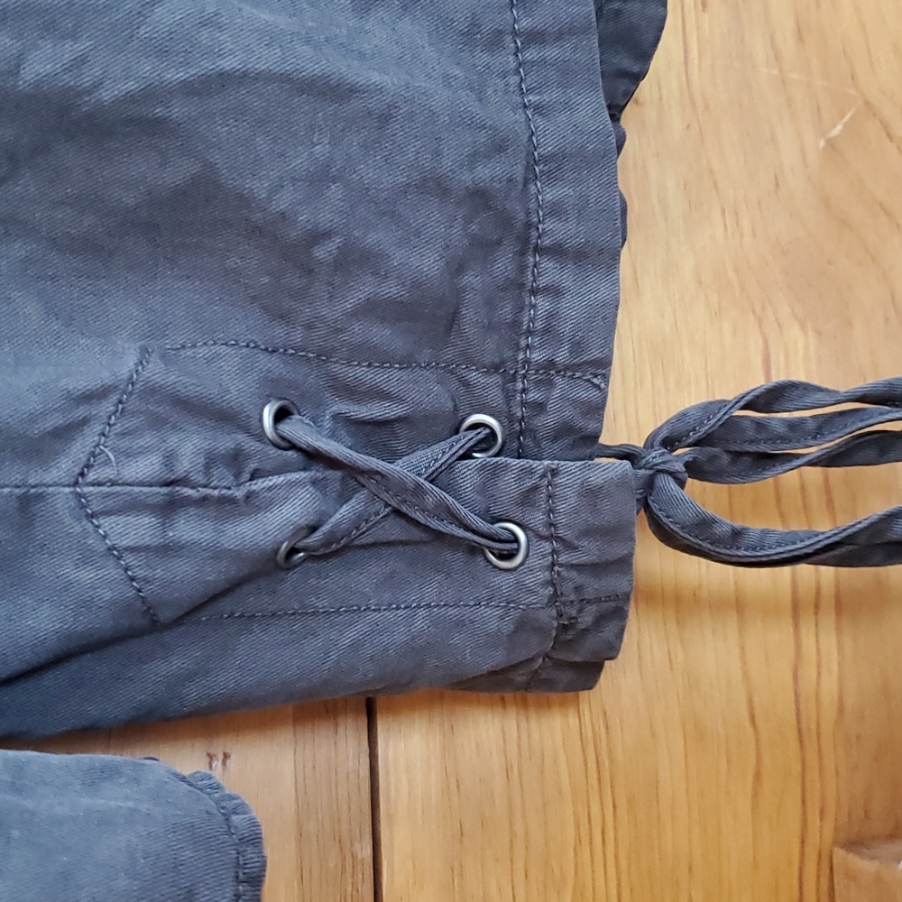 Willow & Clay Anorak DARK Olive Green Embroidered Lightweight Jacket, Small - Picture 3 of 8